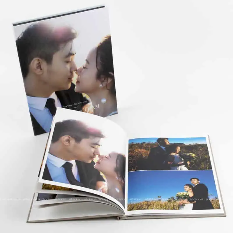Hộp Photobook nắp liền (Đứng)