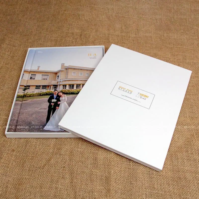 Hộp Photobook âm dương (Đứng)