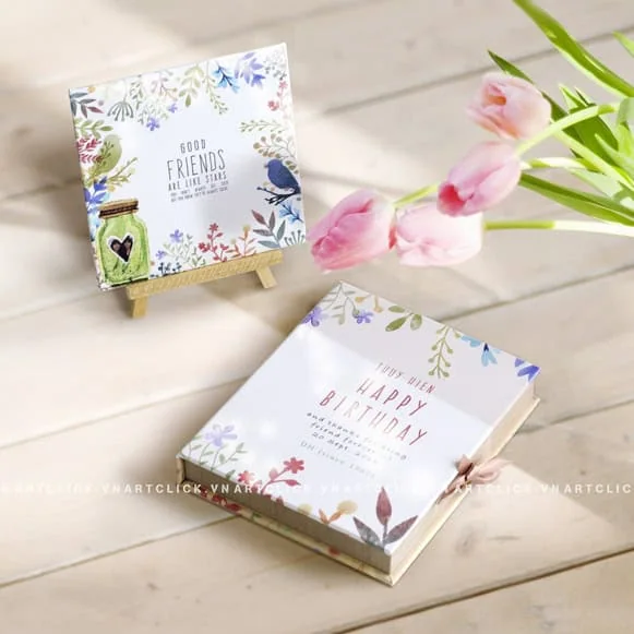 Hộp tranh canvas mini