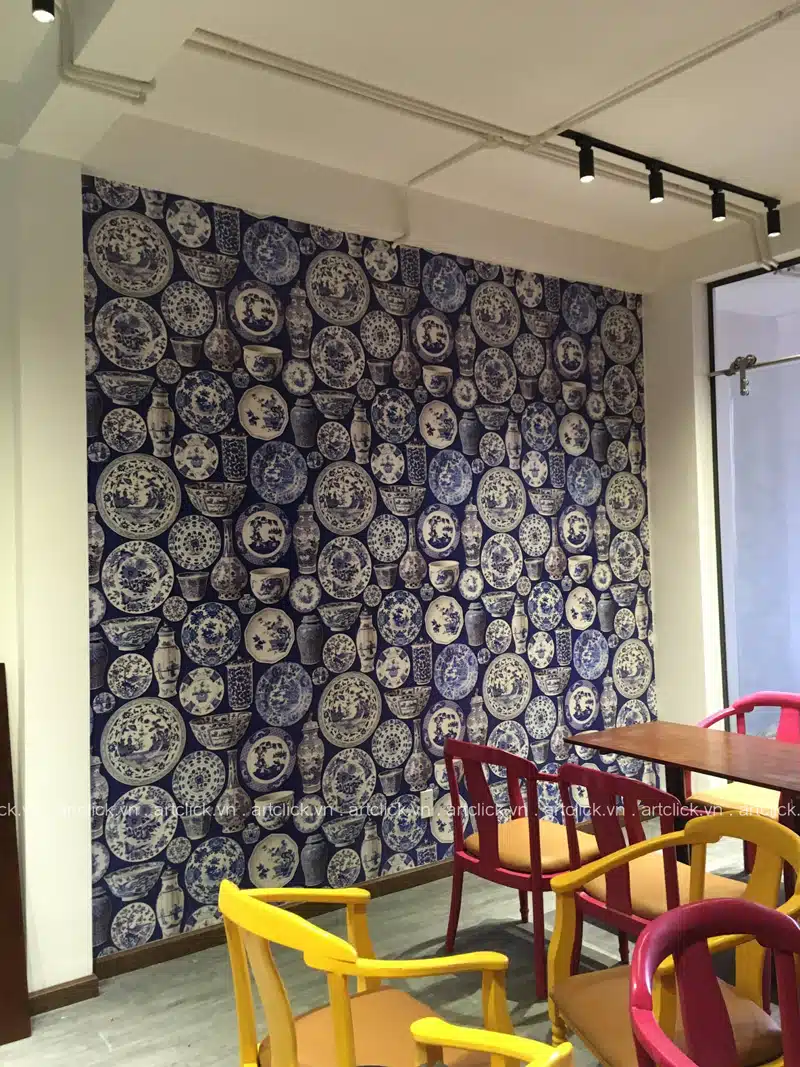 Bí quyết chọn giấy dán tường quán cafe đẹp và ấn tượng