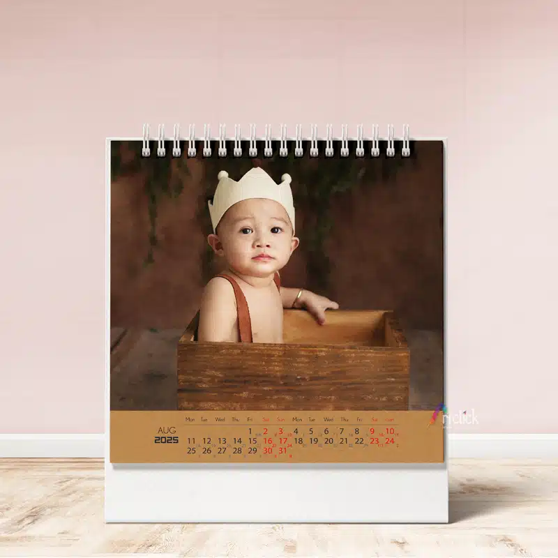 Lịch bàn vuông 1 mặt (15x15cm) - Ảnh 3