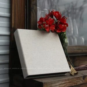 Hộp Photobook nắp liền bọc vải