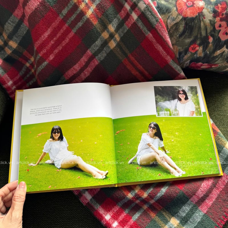 album ảnh du lịch gia đình