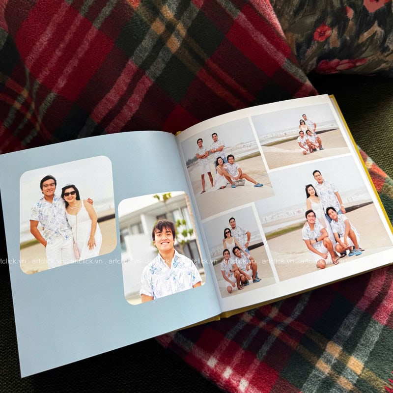 album ảnh du lịch gia đình