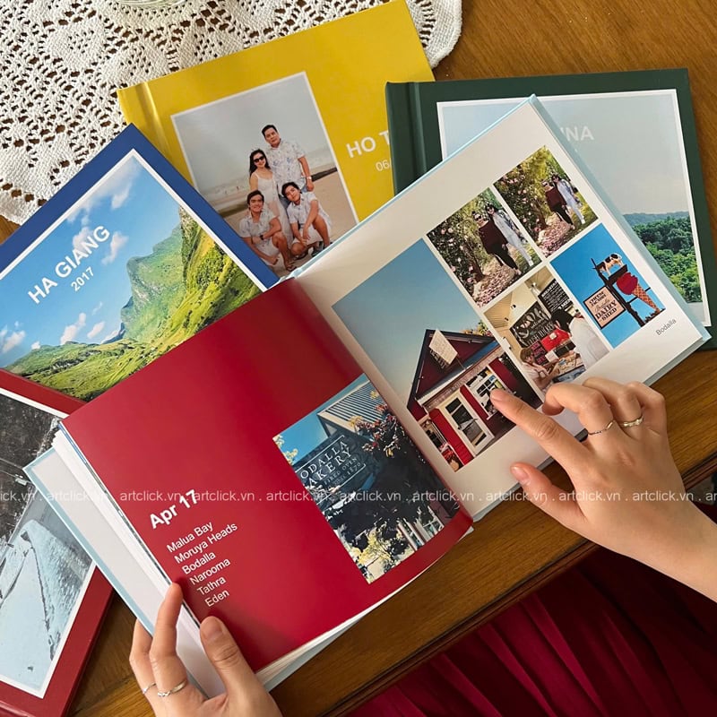 album ảnh du lịch