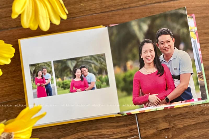 làm album ảnh Tết