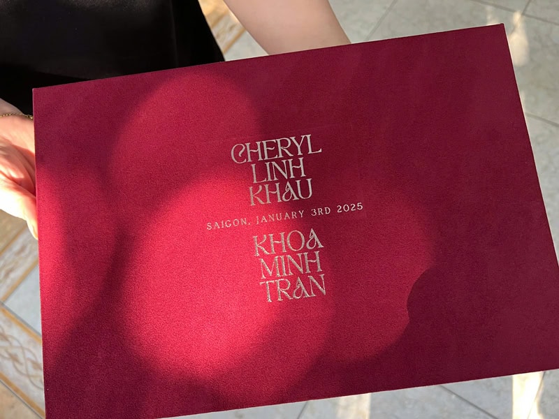thiết kế bìa album cưới