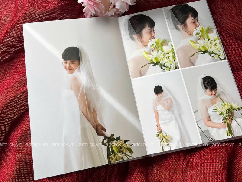 giá in album ảnh cưới