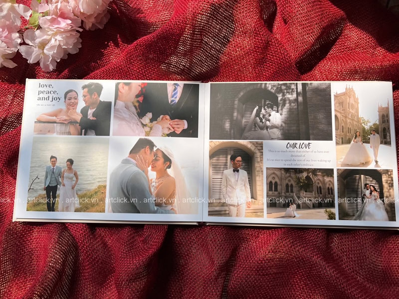 giá album ảnh cưới