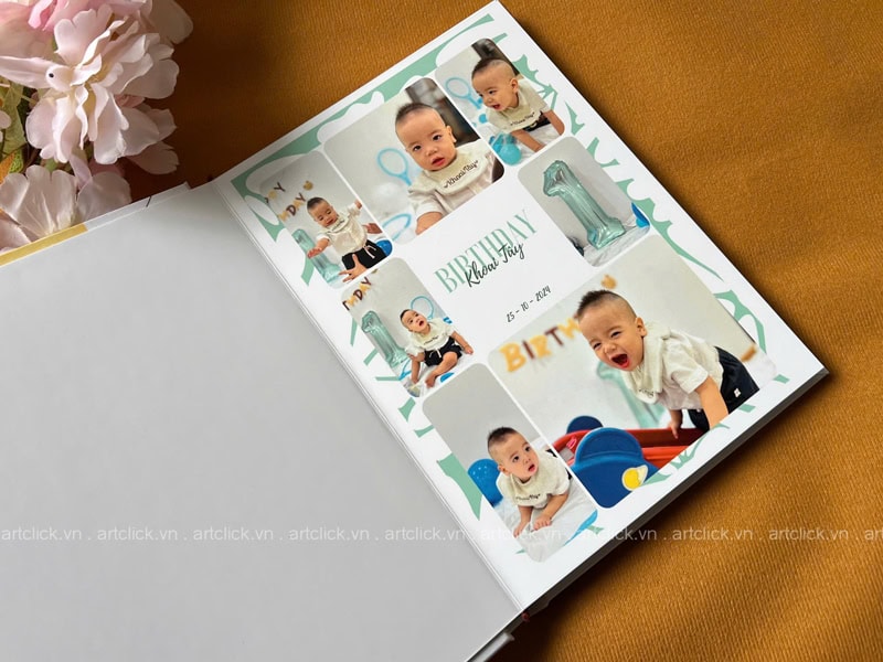 album ảnh bé 1 tuổi