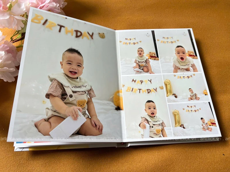album ảnh bé 1 tuổi