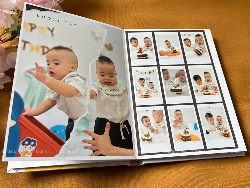 album ảnh bé 1 tuổi