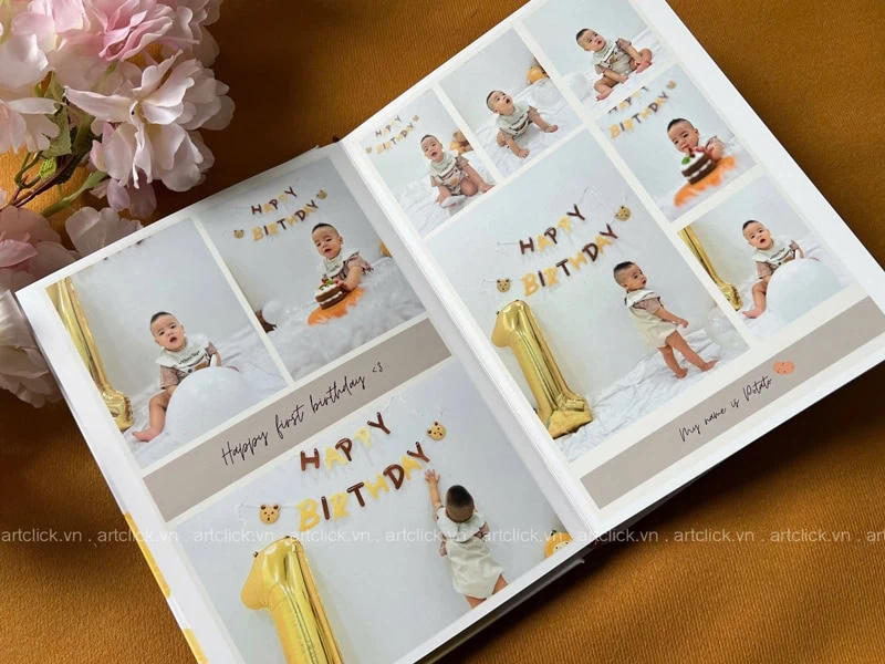 album ảnh bé 1 tuổi
