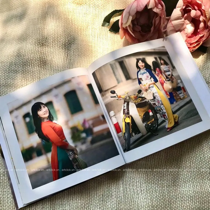 in photobook Tết