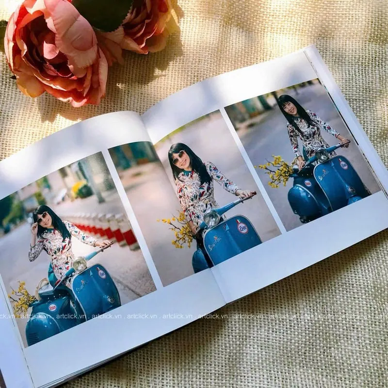 in photobook Tết