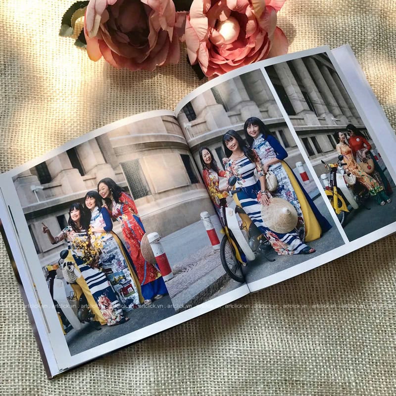 in photobook Tết