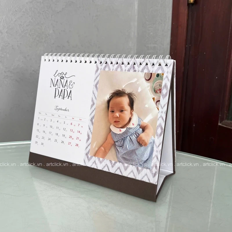 giá in lịch để bàn