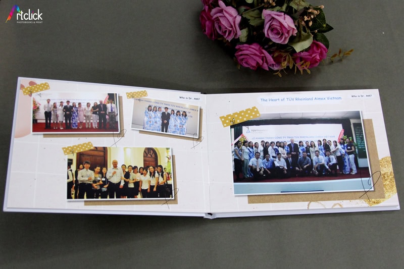 Album ảnh farewell tặng sếp