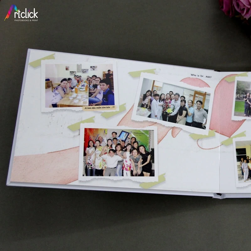 Album ảnh farewell tặng sếp