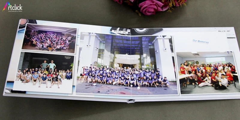 Album ảnh farewell tặng sếp