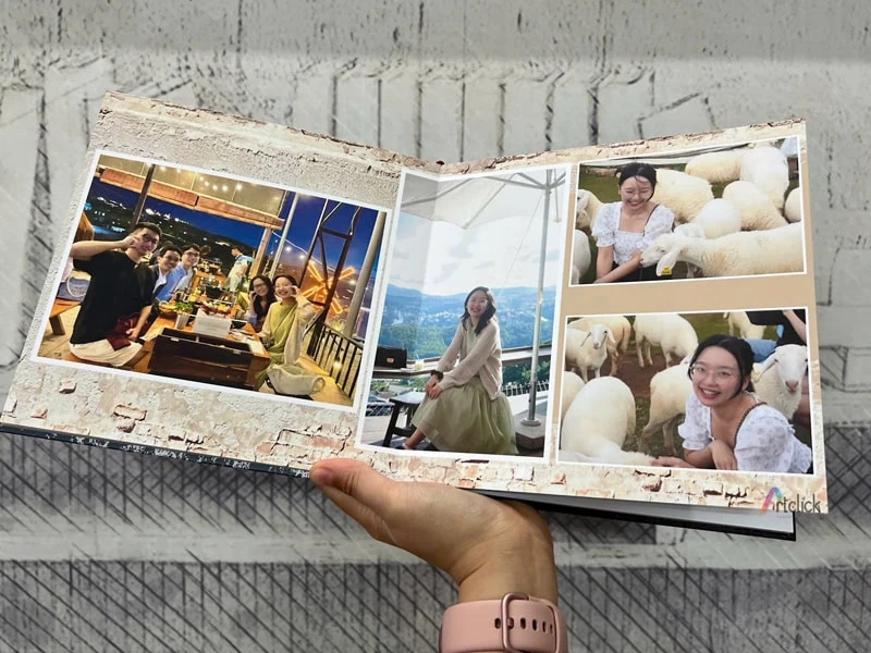 Album ảnh farewell sáng tạo