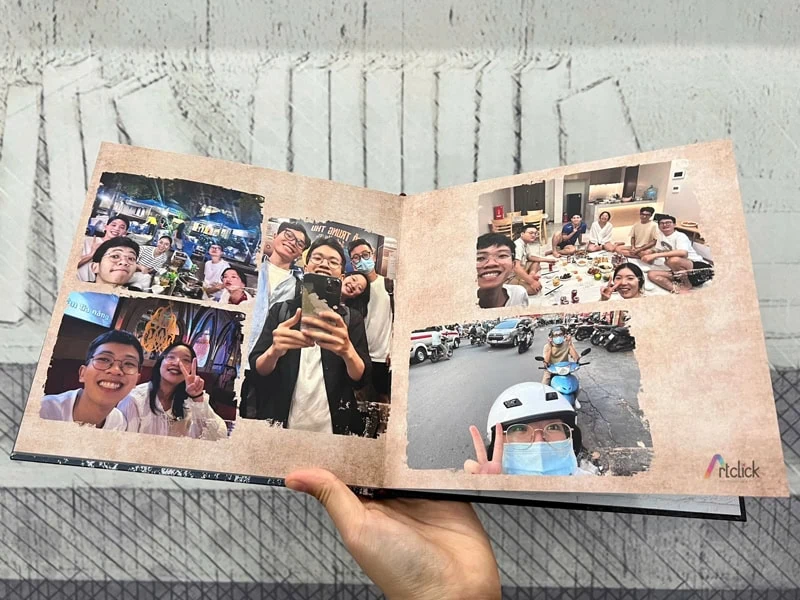 Album ảnh farewell sáng tạo