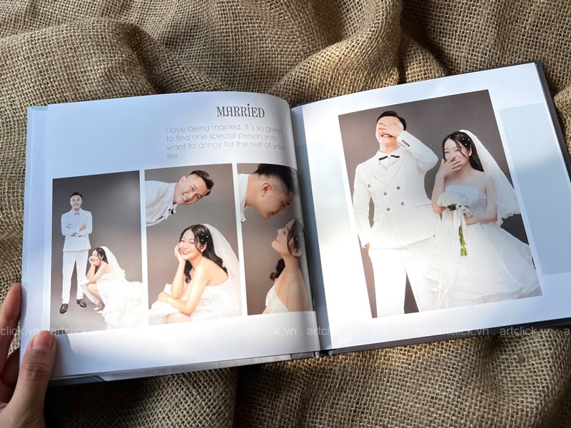 Mẫu album ảnh cưới đẹp
