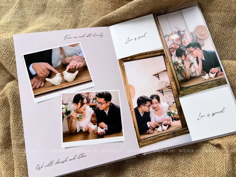 mẫu album cưới