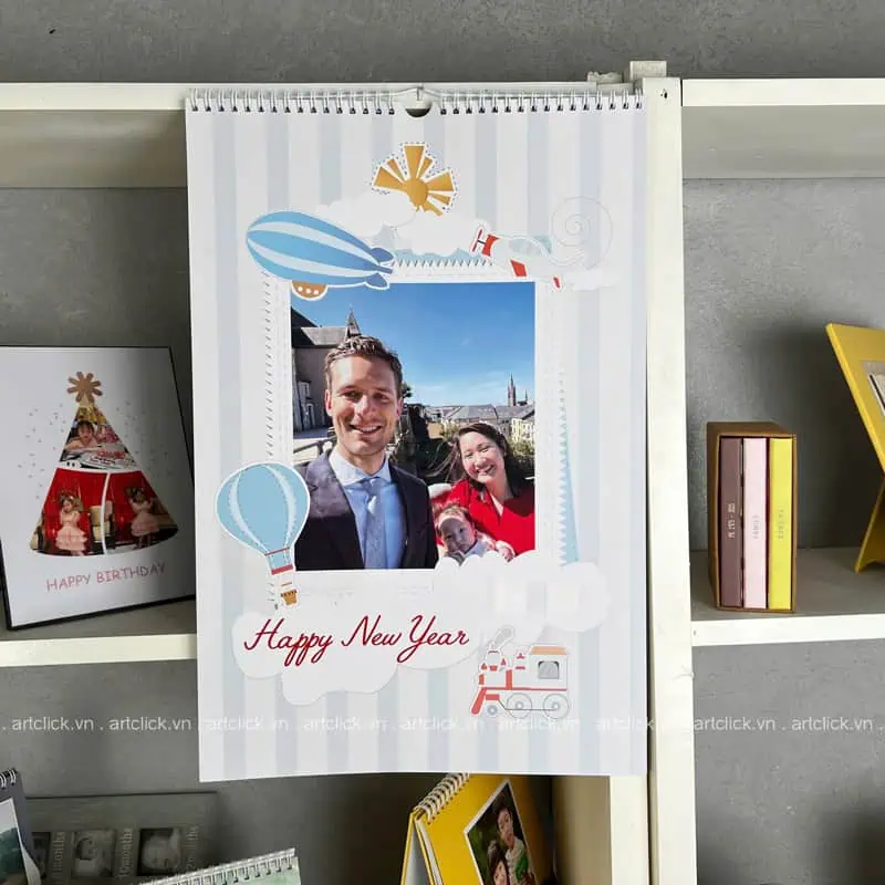 in lịch tết treo tường