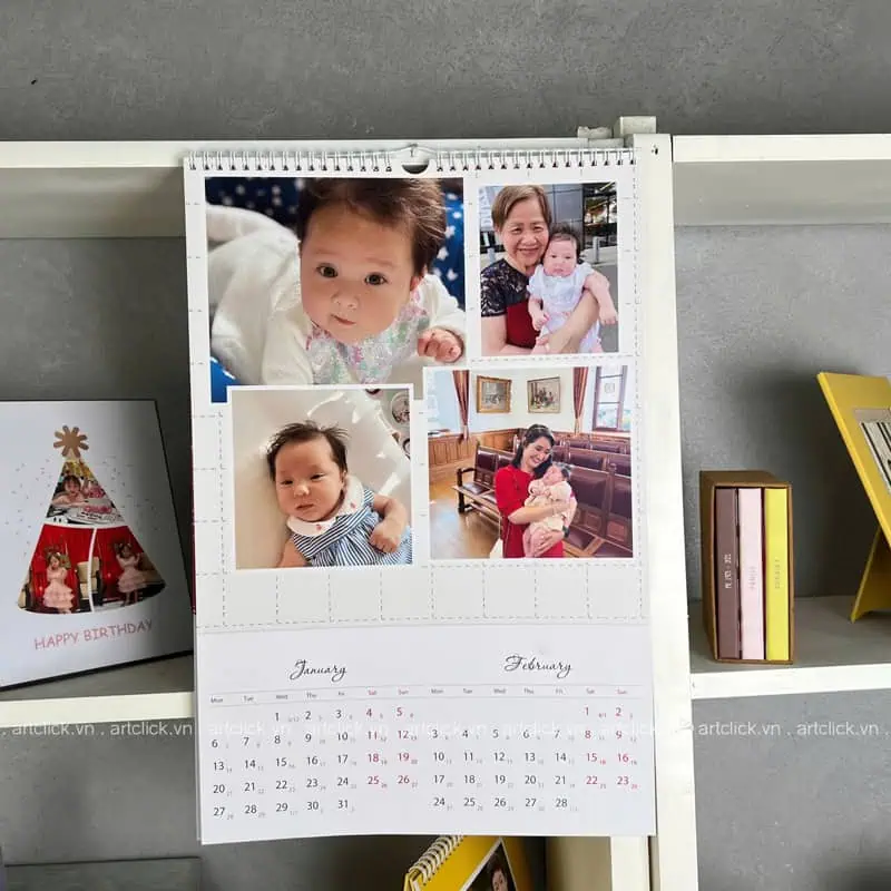 in lịch tết treo tường