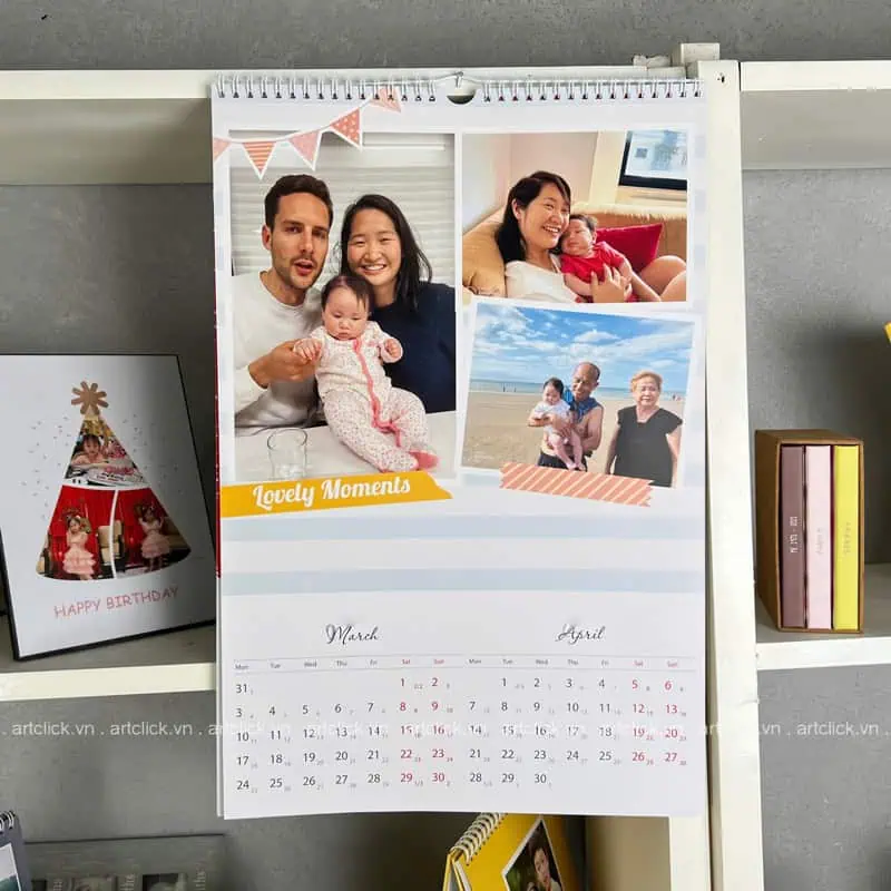 in lịch tết treo tường