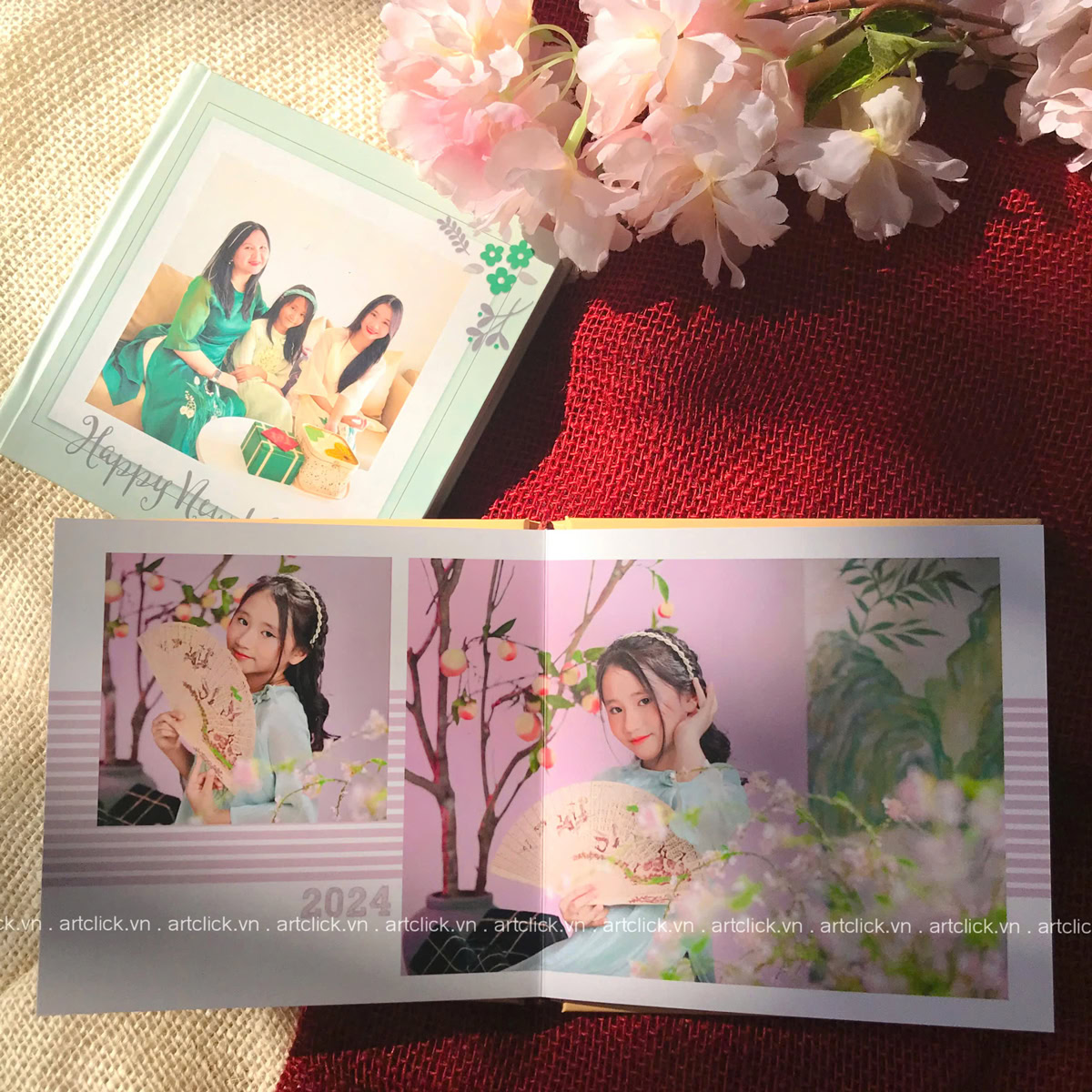 phần mềm thiết kế album ảnh Tết