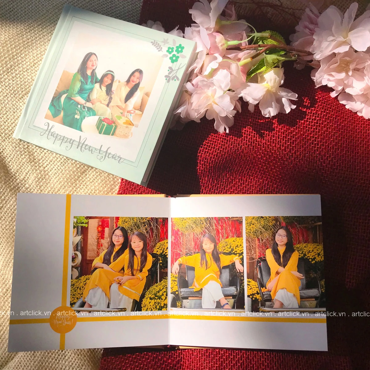 phần mềm thiết kế album ảnh Tết