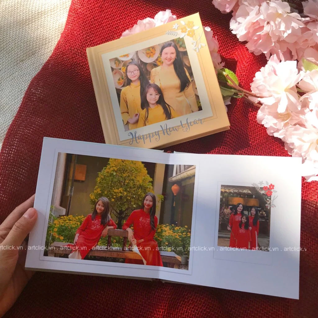 phần mềm thiết kế album ảnh Tết