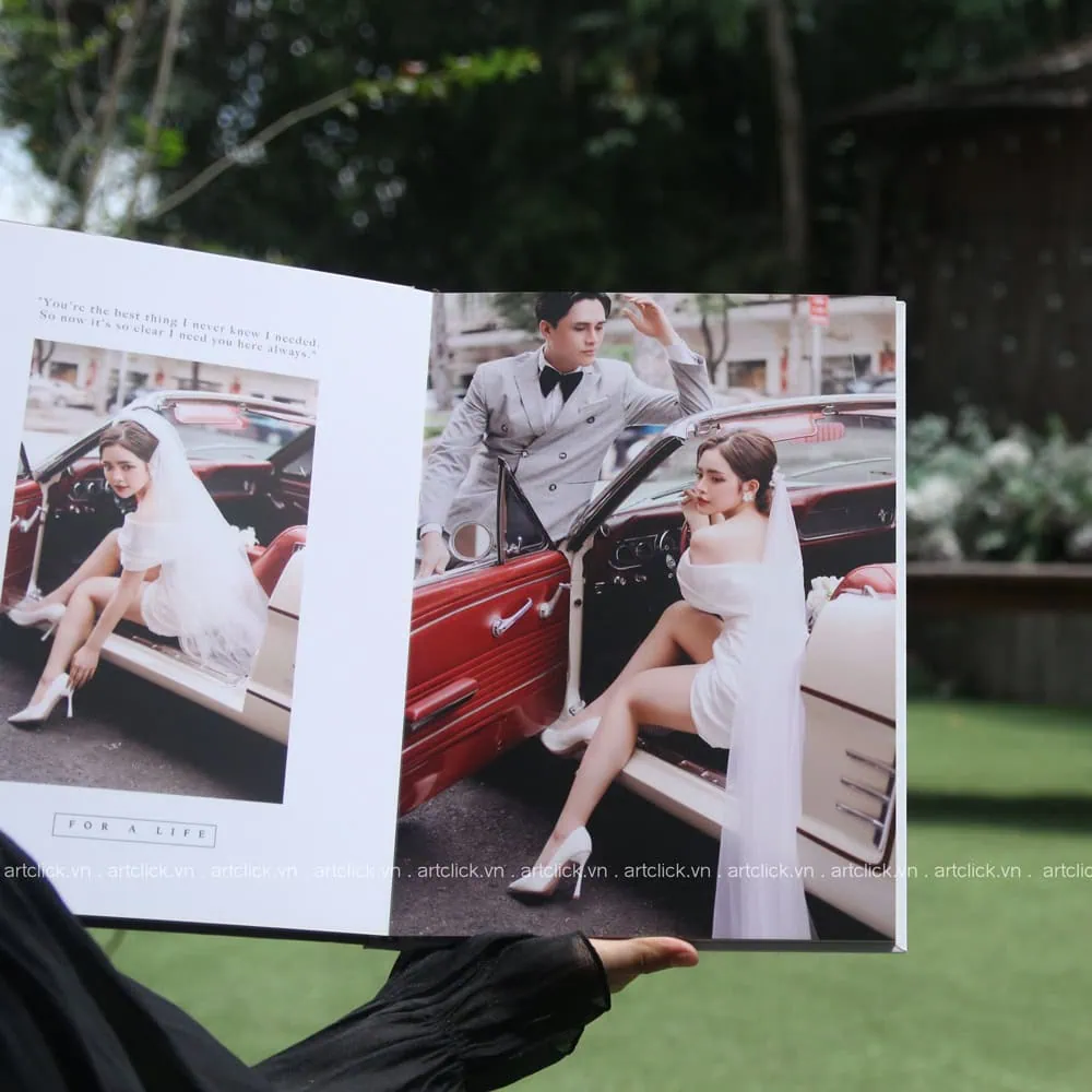 thiết kế album cưới