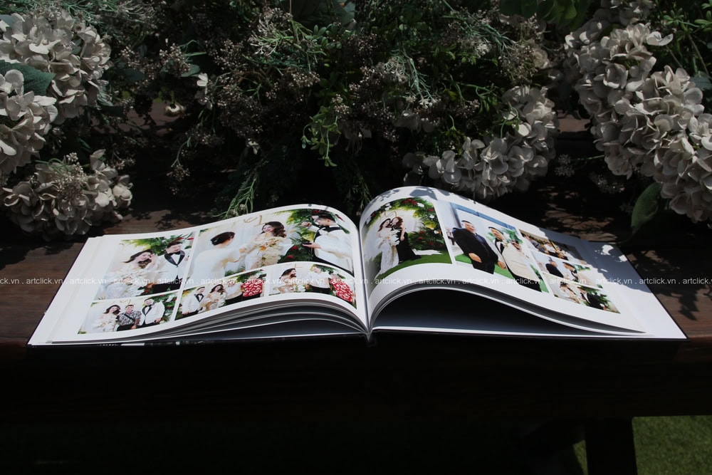 bảng giá in album cưới