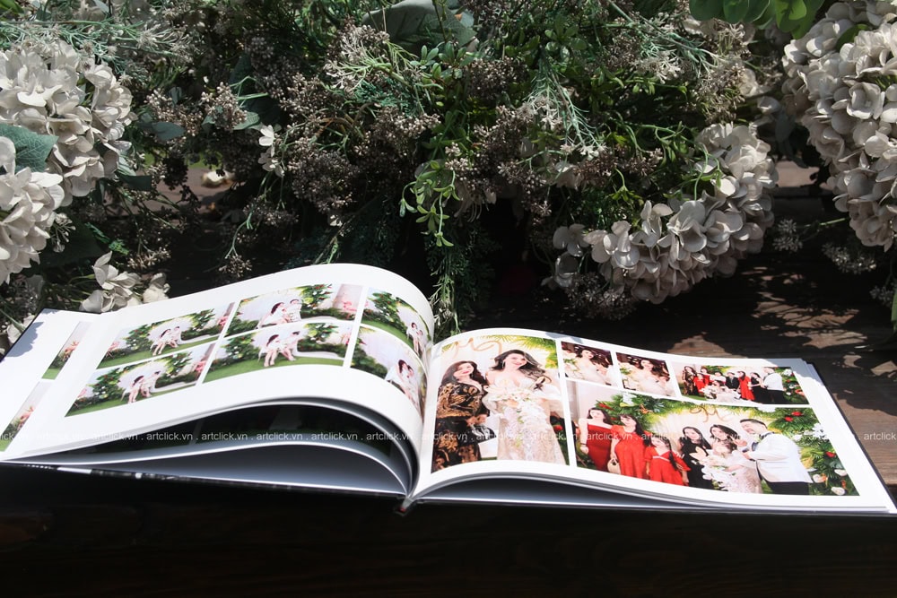 bảng giá in album cưới