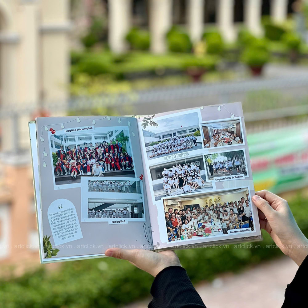 mẫu kỷ yếu học sinh