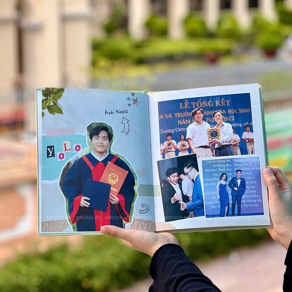mẫu kỷ yếu học sinh