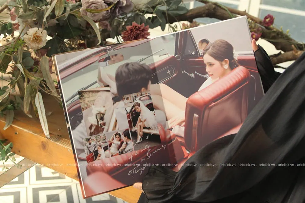 mẫu thiết kế album ảnh cưới