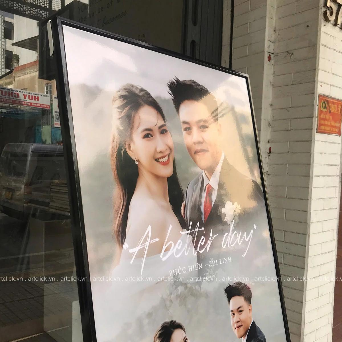 in ảnh cổng cưới