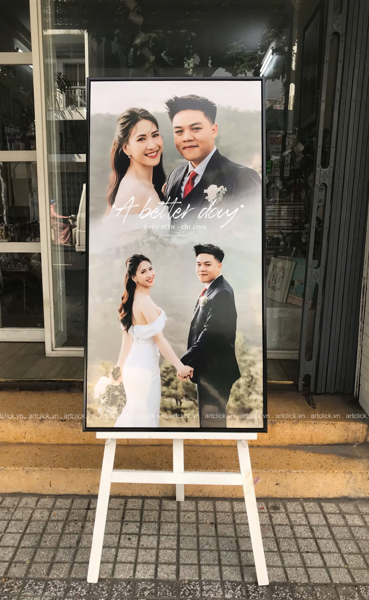 in ảnh cổng cưới