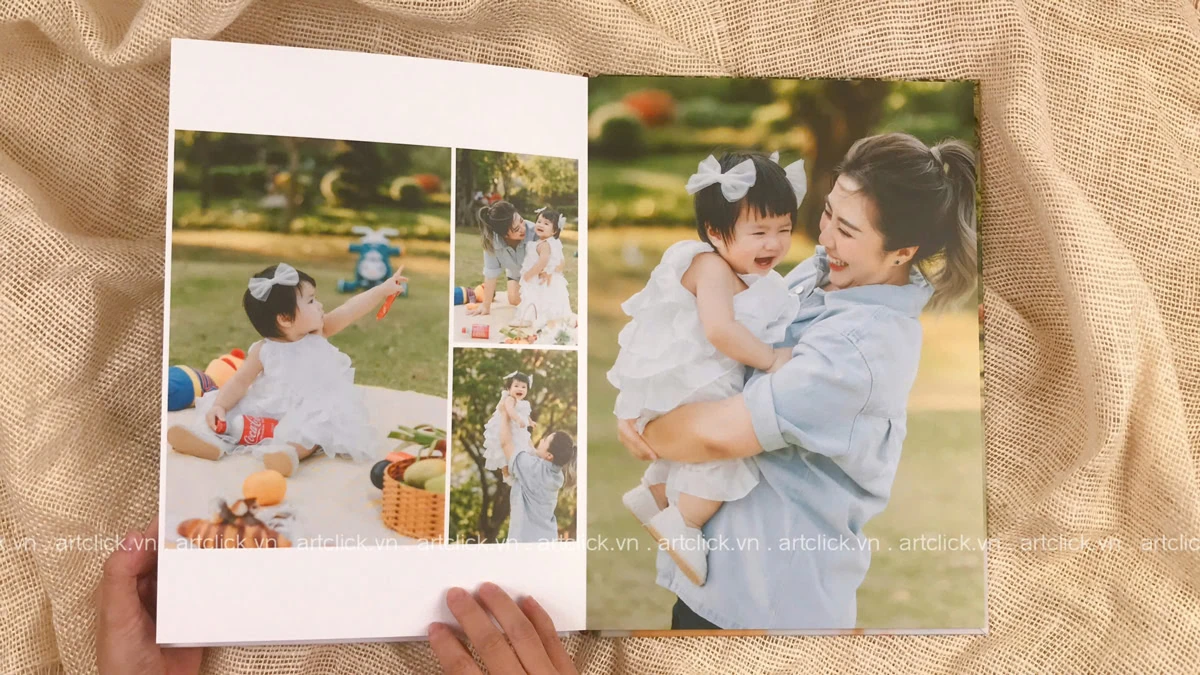 chụp album gia đình
