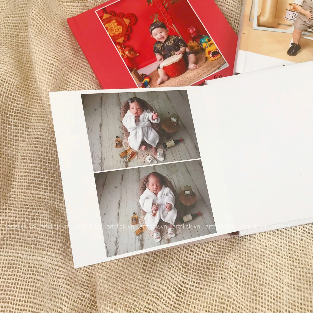 chụp hình sinh nhật cho bé