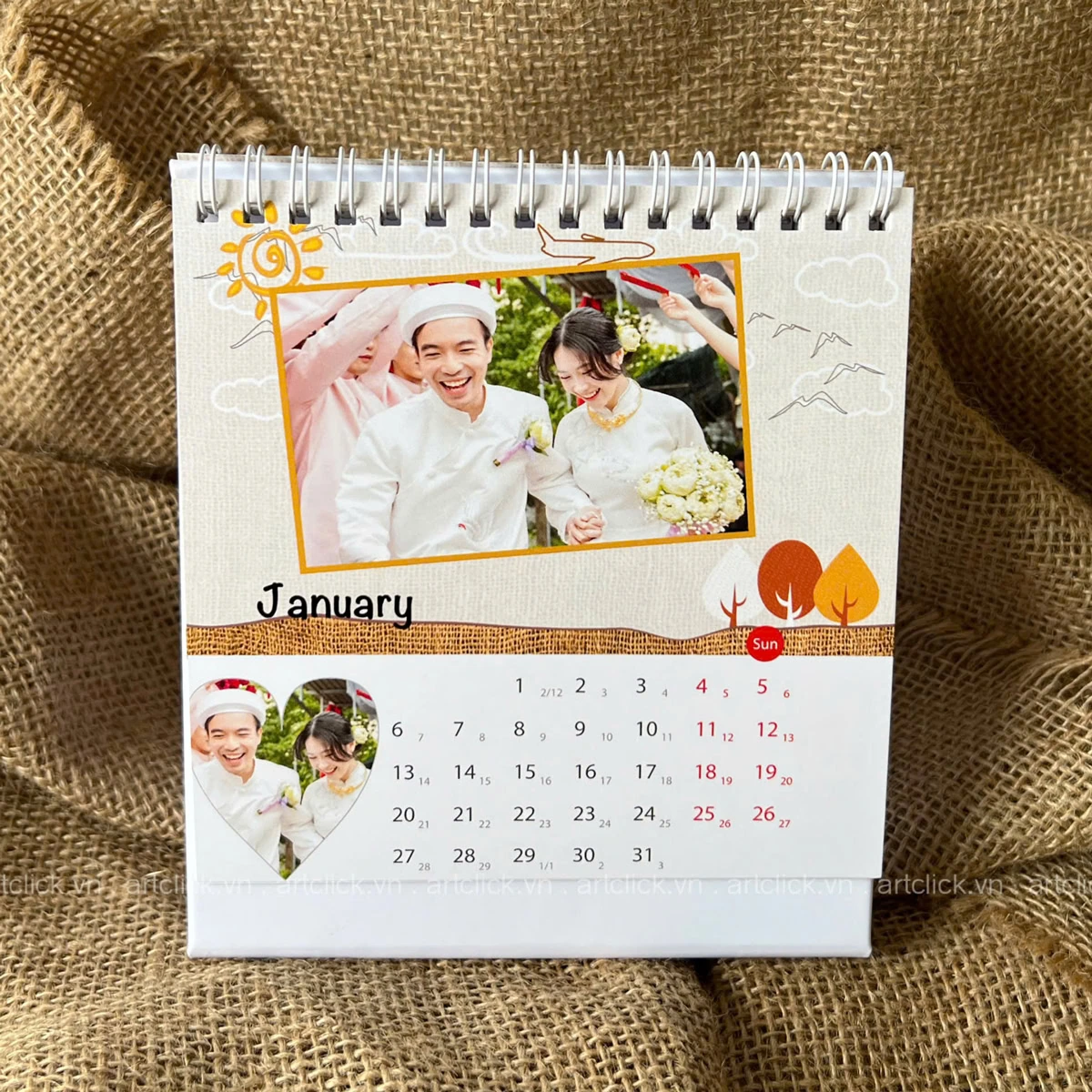 dịch vụ in lịch