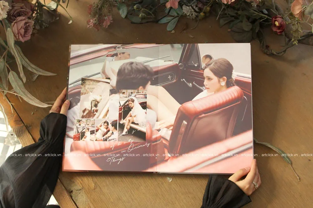 thiết kế album cưới đẹp