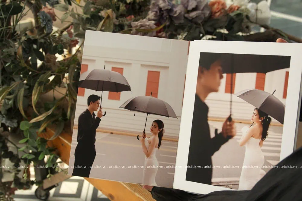 thiết kế album cưới đẹp