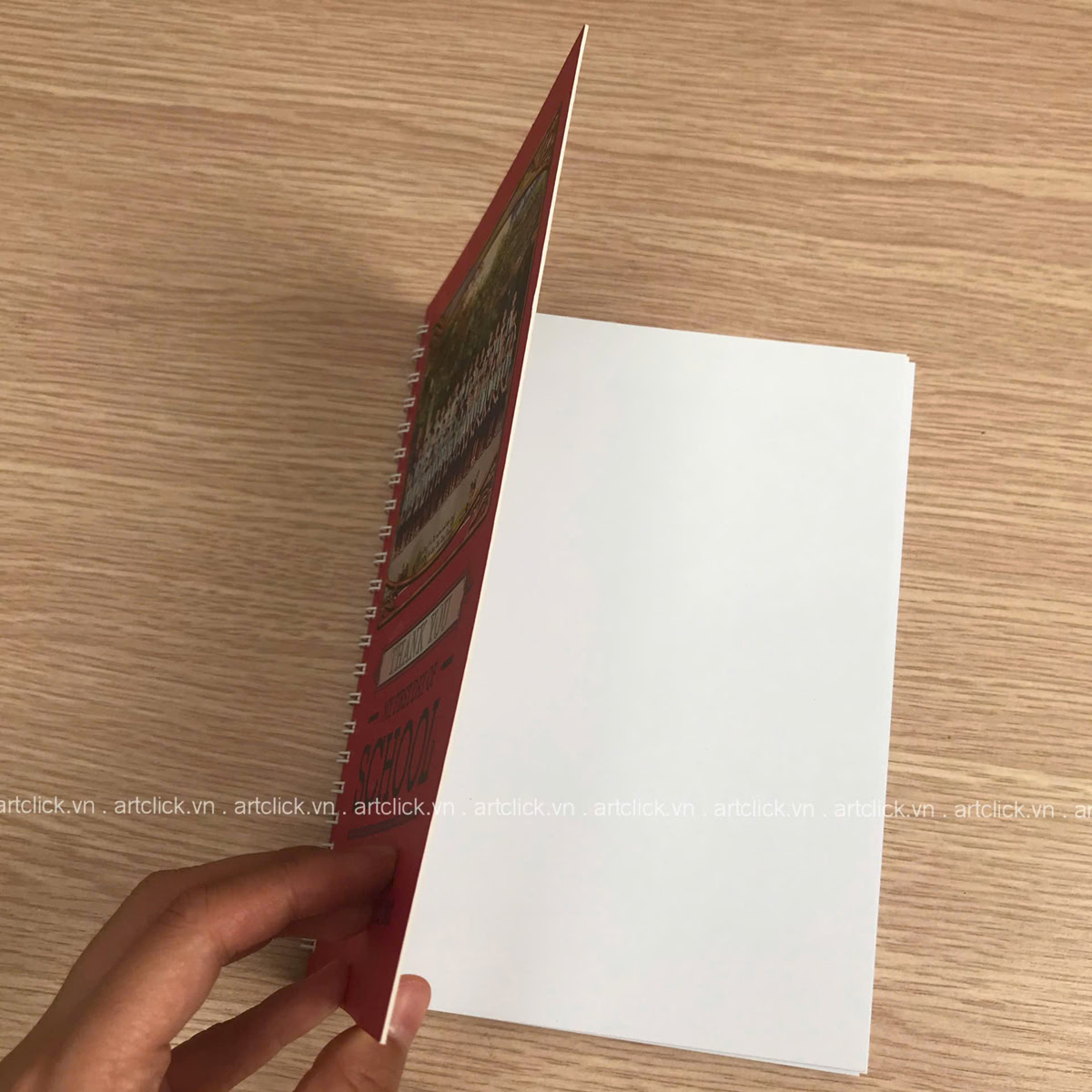 làm sổ tay lò xo
