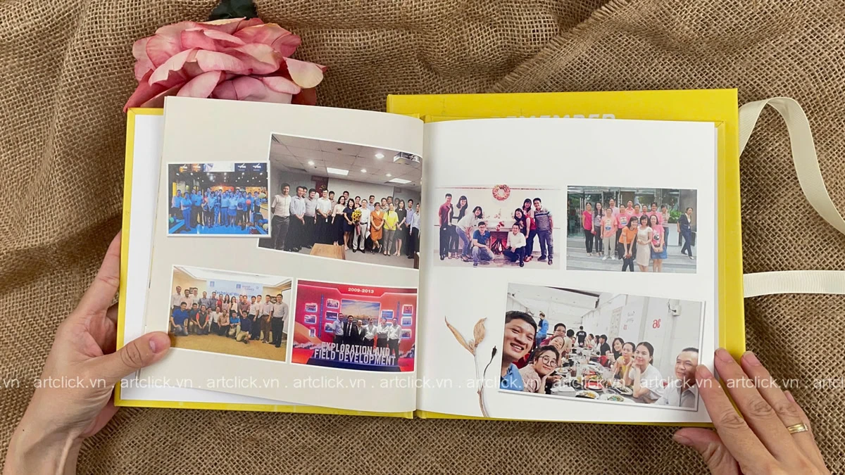 Photobook farewell tặng sếp