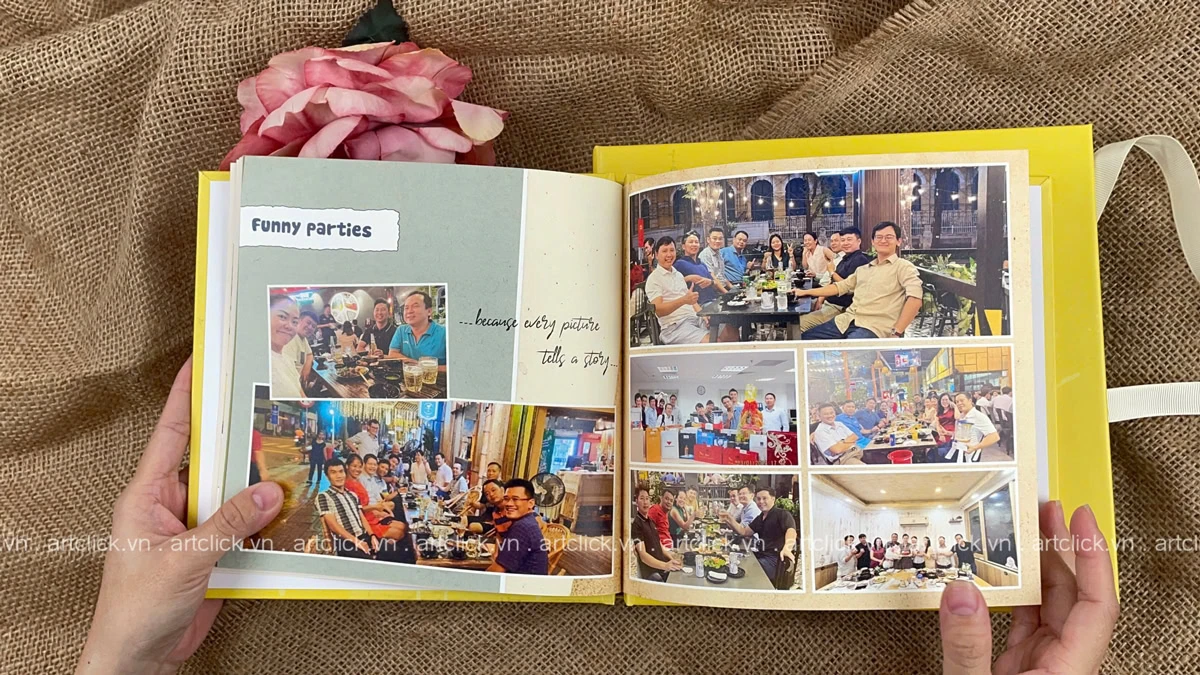 Photobook farewell tặng sếp
